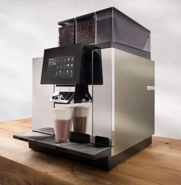 THERMOPLAN BLACK & White4 CTMC commercial automatic bean to cup coffee