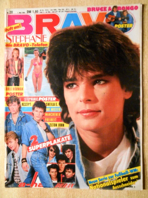 Bravo 20/1986 Komplett - Depeche Mode, Prince, Motörhead, Scorpions, Accept -TOP