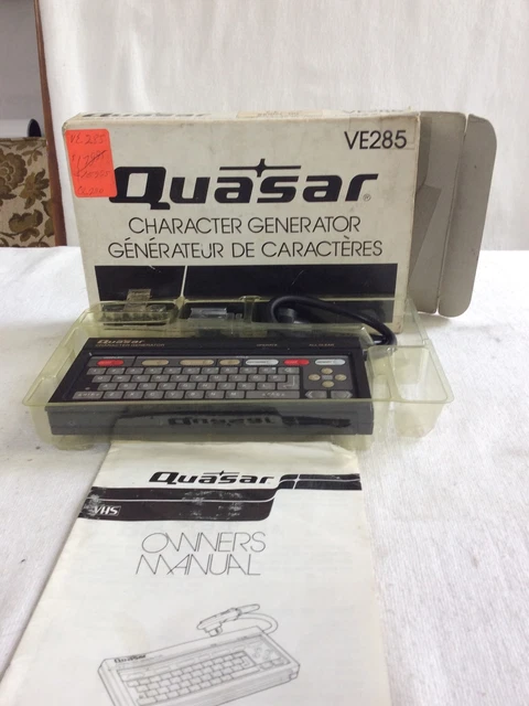 Quasar Character Generator Ve285