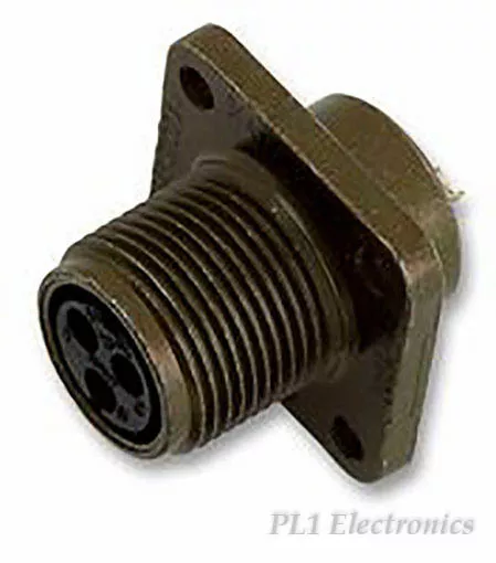 Amphenol   Ms3102A-14S5S   Socket, Flange, 5Way