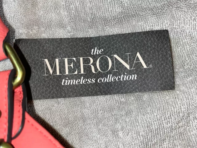 NWT the Merona Timeless Collection Shoulder Tote Bag/Purse 2