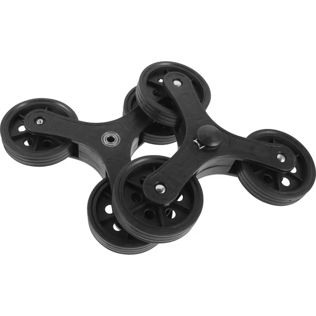1 paio di scale carrello da arrampicata ruote carrello di plastica ruote carrello bagagli ruote