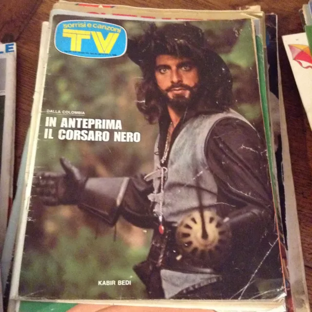 Tv Sorrisi Canzoni N°29 1976 Kabir Bedi Vanoni Programmi Tv