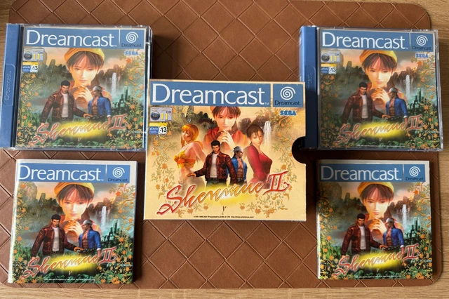 Shenmue II LE SET SEGA Dreamcast rare complete