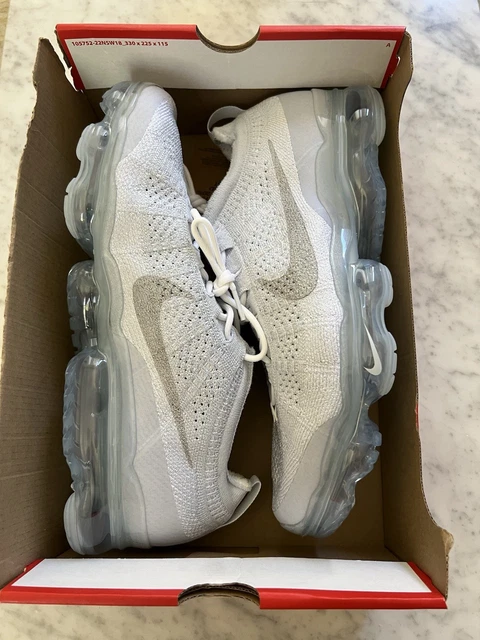 Size 13 - Nike Air VaporMax 2023 Flyknit Pure Platinum *BRAND NEW. NO LID*