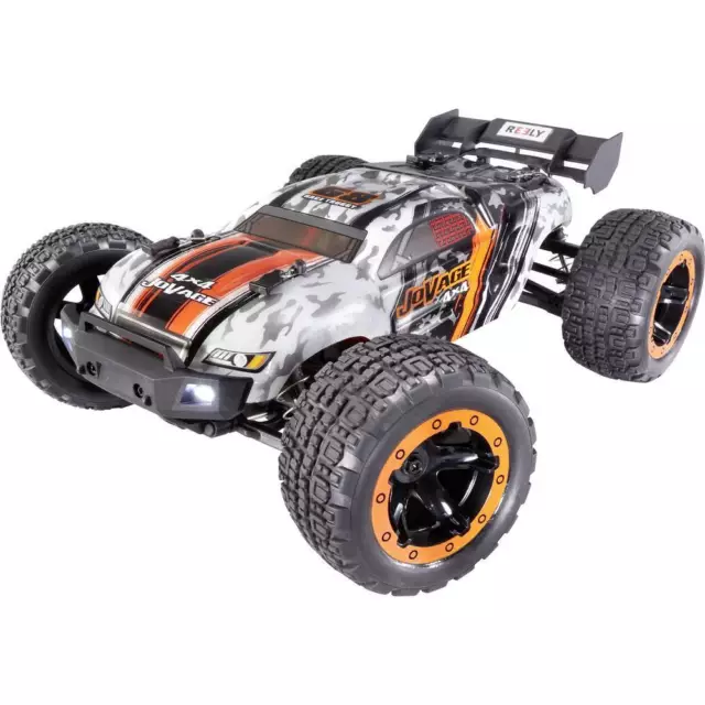 Reely Jovage 4x4 Orange, Weiß Brushed 1:16 RC Einsteiger Modellauto Elektro