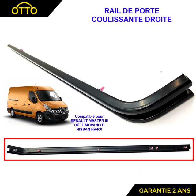 Moulure Protection Porte Latérale Pour RENAULT Master III - Référence 828200148R - Compatible Opel Movano