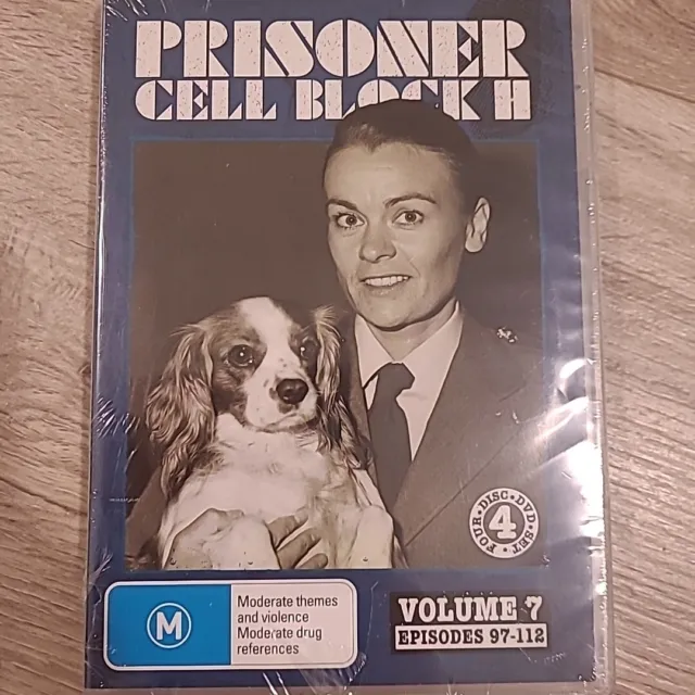 Prisoner Cell Block H Volume 7 DVD Episodes 97-112 Brand New Sealed Region Free