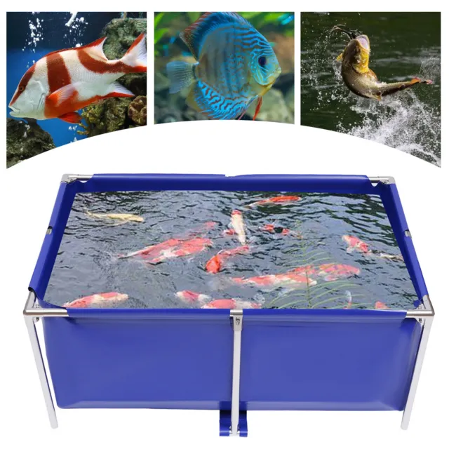 Canvas Fish Pond Aquarium Fish Water Tank Water-proof Coating Koi Breeding Pond