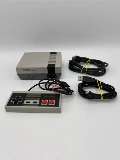 Nintendo NES Classic Edition Mini Console CLV-001 w/ Controller & USB Power