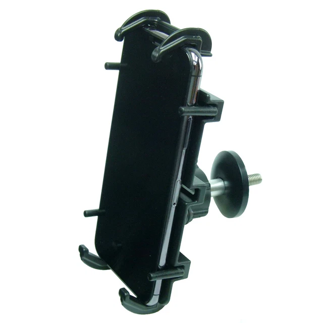 Headstock Screw Stem Mount fits BMW K1200 - 1300R S & RS & Quick Grip XL Holder for Samsung Galaxy Note 9 (sku 52377)
