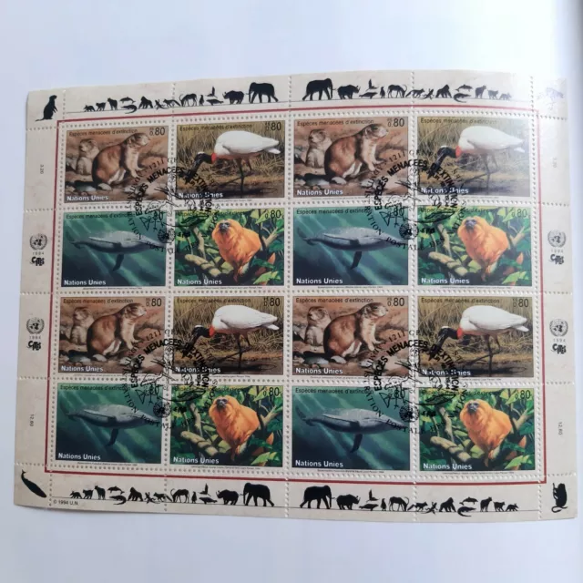 UNO GENF 1994 Kleinbogen Mi.nr. 245-248 Briefmarken+🎁