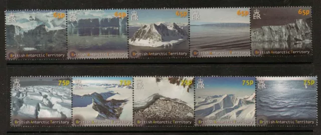 British Antarctic Terr. Sg584/93 2012 Glaciers & Ice Sheets Mnh