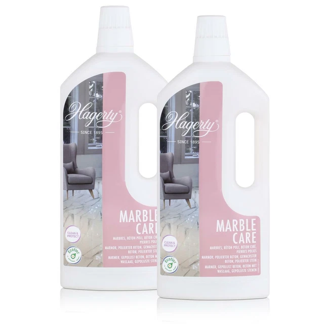 Hagerty Marble Care - Pflege für Marmor, polierten Stein 1 Liter (2er Pack)