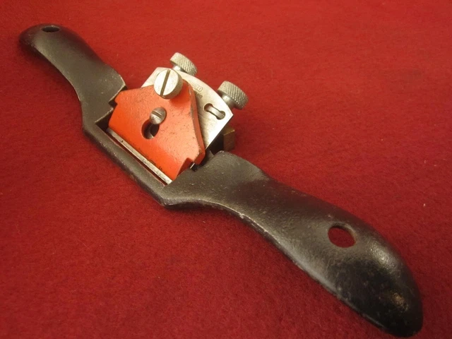 Vintage Stanley No.151 flat sole adjustable spoke shave made in England 3