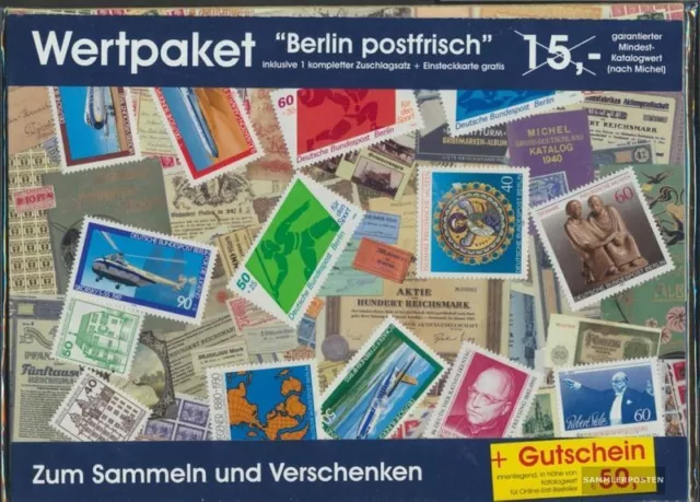 Berlin (West) Briefmarken Wertpaket