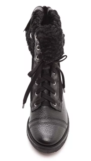 Diane von Furstenberg Alexia Too Combat Boots  size 7 3