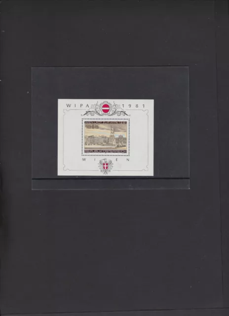 Österreich Block Nr.5 Mi.Nr.1665 " WIPA 1984 " Postfrisch, siehe Scan