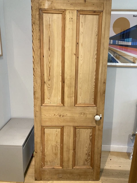 10 x Victorian 4 Panel Pine Doors 8