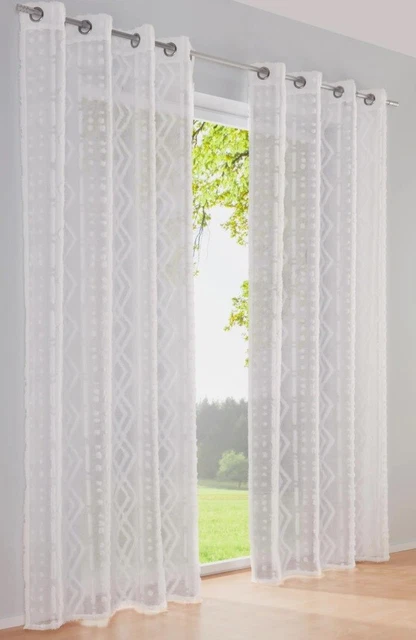 Ojales ""offwhite" HEINE Dekostore (1 pieza) aprox. 245x135 cm talla 4 PVP: 39,99 € P91