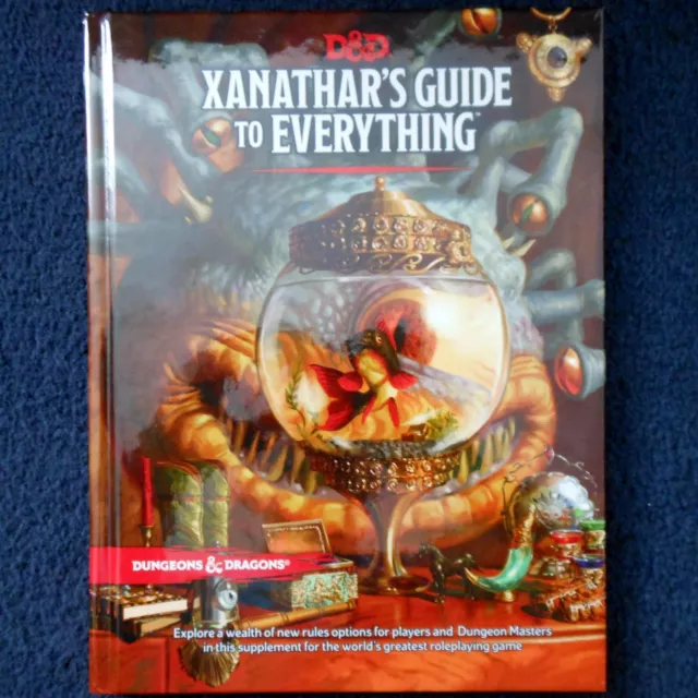 Xanathar's Guide To Everything 5th Edition Dungeons & Dragons Xanathars Rulebook