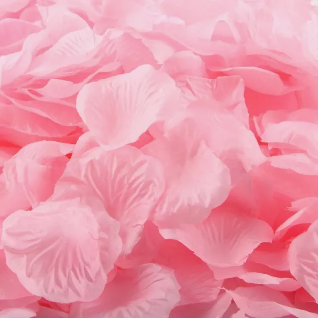 Light Pink Silk Rose Petals Flower Table Decoration Confetti Wedding Party