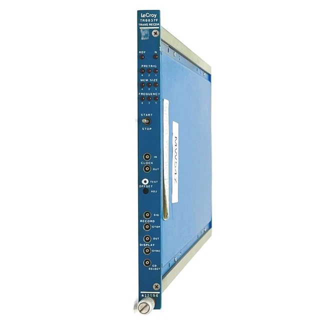 LeCroy TR8837F Trans Recdr CAMAC Module Transient Recorder Plug In