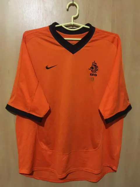 Netherlands 2002 2003 2004 home shirt jersey orange Holland Nike 182359 L