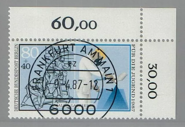 1987 Berlin KBWZ Mi.Nr. 783 Versandstellenstempel Frankfurt