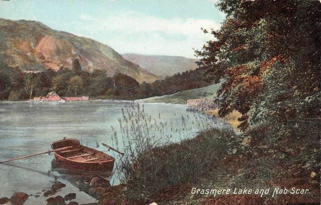 R248128 Grasmere Lake and Nab Scar. B. B. London. Series No. A 32. printed in Ge