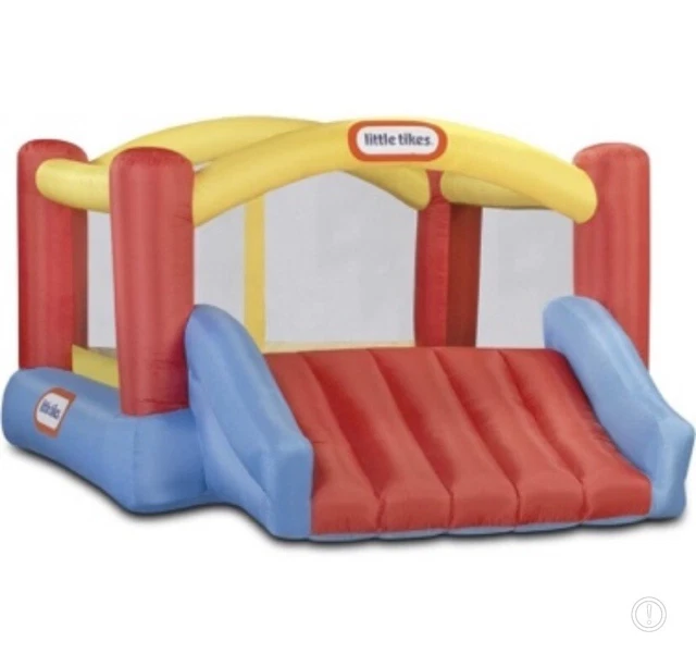 Little Tikes Jump 'n Slide Inflatable Bouncer Includes Heavy Duty Blower GFCI