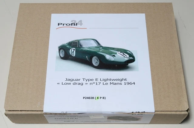 Circuit 24 H Jaguar Type E verte 1/30 - Collection
