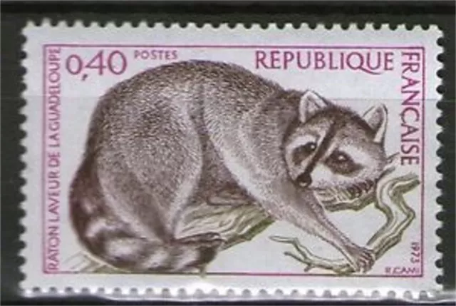 Timbre 1754 Neuf Xx Luxe - Raton Laveur De La Guadeloupe