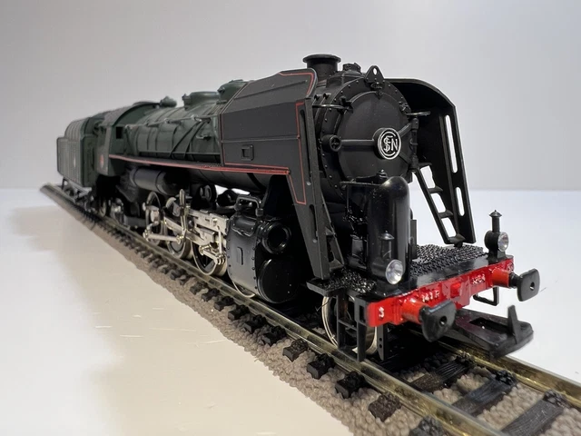 JOUEF CHAMPAGNOLE HO : locomotive vapeur 141R 416 verte roues brunies. EUR 62,00 - FR