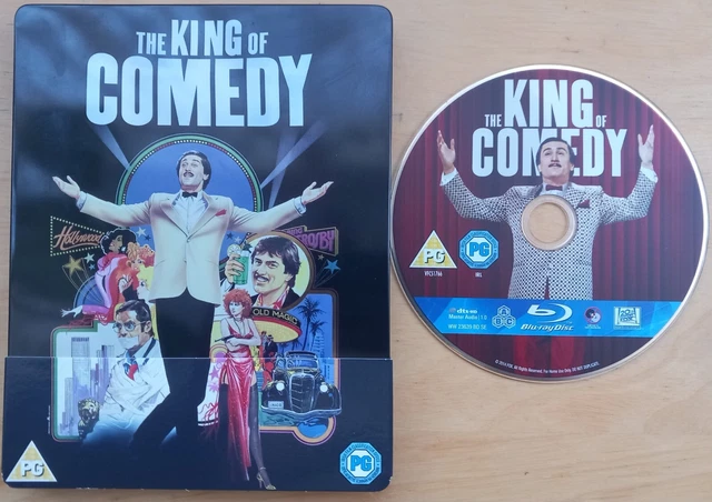 THE KING OF Comedy Blu-Ray Steelbook Martin Scorsese Robert De Niro ...