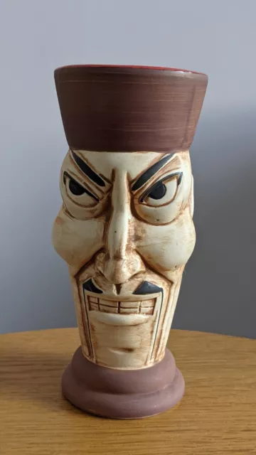 APS Fu Manchu Ceramic Tiki Cocktail Mug, 12.7oz / 360ml, 180mm Tall