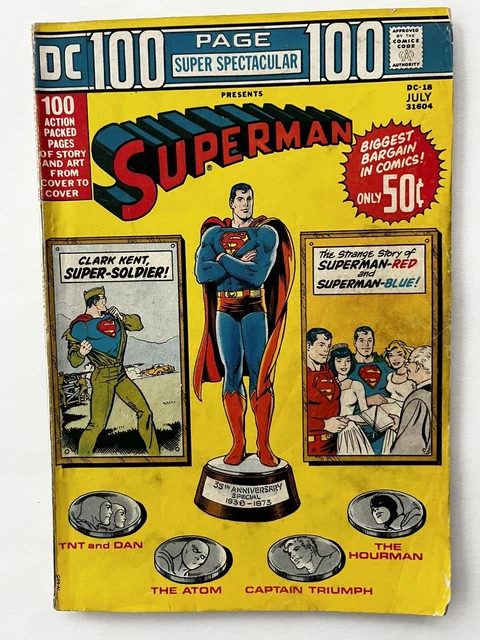 Superman DC 100 Page Super Spectacular Vol.1 -DC-18 -1973-Low/Mid Grade