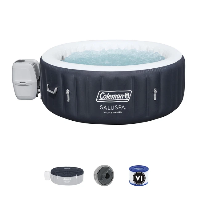 COLEMAN AIRJET INFLATABLE Hot Tub Spa Backyard Deck Patio for 46