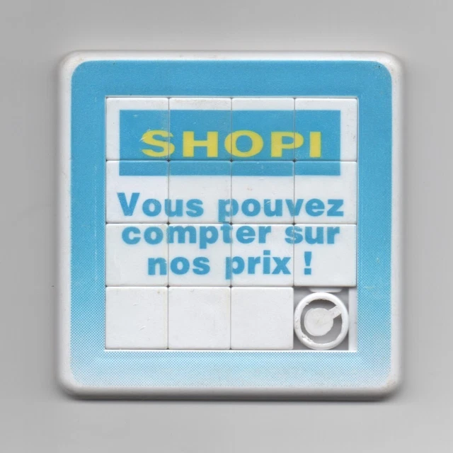 Jeux PMU – Taquin Pousse-Pousse Pour PC, état Correct
