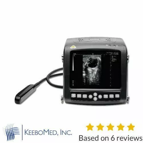 Veterinary Cattle, Bovine Ultrasound KX5200V w/ Rectal Probe & Insertion Arm