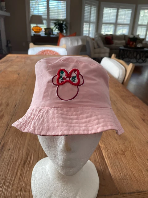 Disney Minnie Mouse Girls Reversible Bucket Hat Youth/Toddler