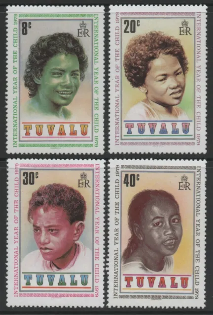 Tuvalu 1979 International Year of the Child set of 4 MUH