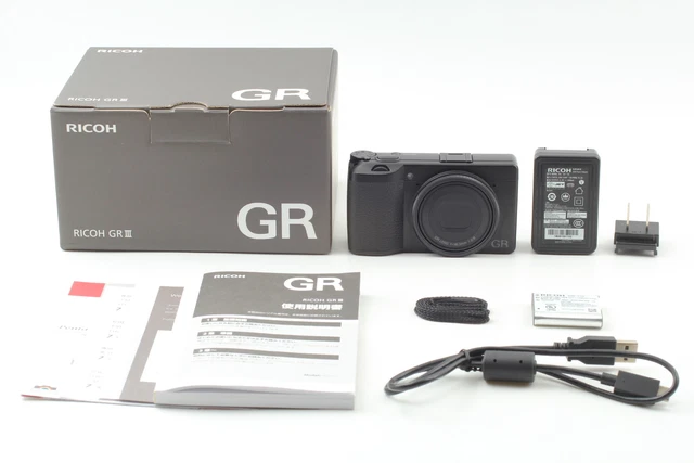 [Top MINT in BOX] Ricoh GR III GRIII 24.2MP APS-C Digital Black Camera JAPAN 2