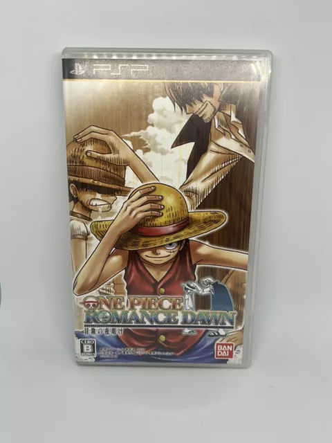 One Piece Romance Dawn - Sony PlayStation PSP Game JAPAN Complete In Box CIB
