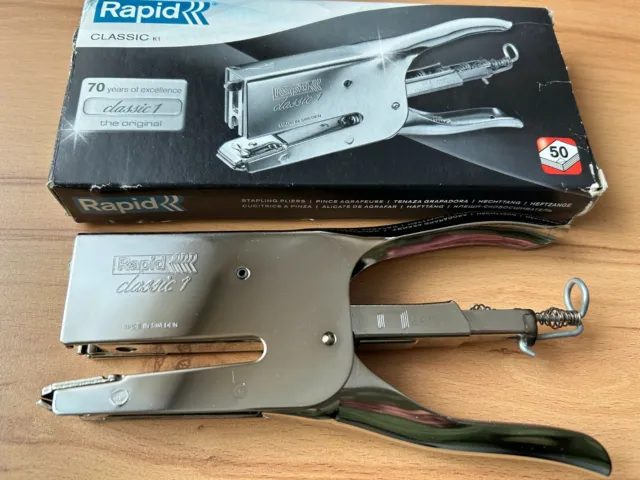 Heftzange Tacker Rapid Classic K neu OVP