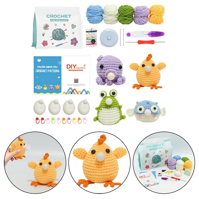 Habico Kit Per Pompon Fai Da Te, Crea Palline Morbide In 4 Misure (S, M, L, XL), Strumento Per Lanugine E Uncinetto, Ideale Per Progetti Creativi - 4