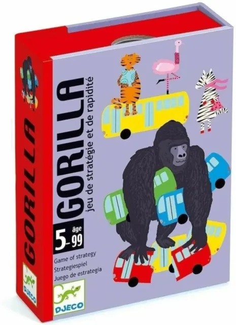Jeu De Société Gorilla Stratégie Et Rapidité Djeco
