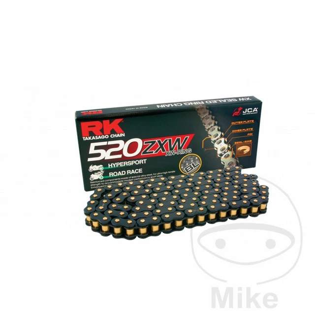 Anneau De Chaîne Riveté 530 VX Pour Moto - Joint De Liaison Universel, Couleur Or - Compatible DID, G&B