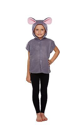 Girls Boys Mouse Animal Kids Fancy Dress Nativity School Play Outfit Costume