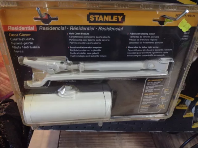 033923824552 Stanley residential door closer S824-557 /V8177